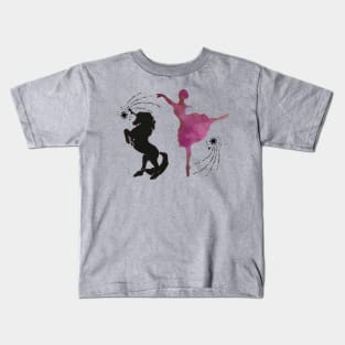 Unicorn Ballet! Kids T-Shirt